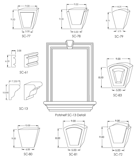 Architectural Potshelf